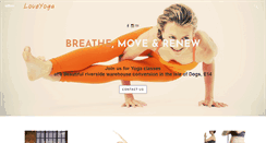 Desktop Screenshot of loveyoga.org